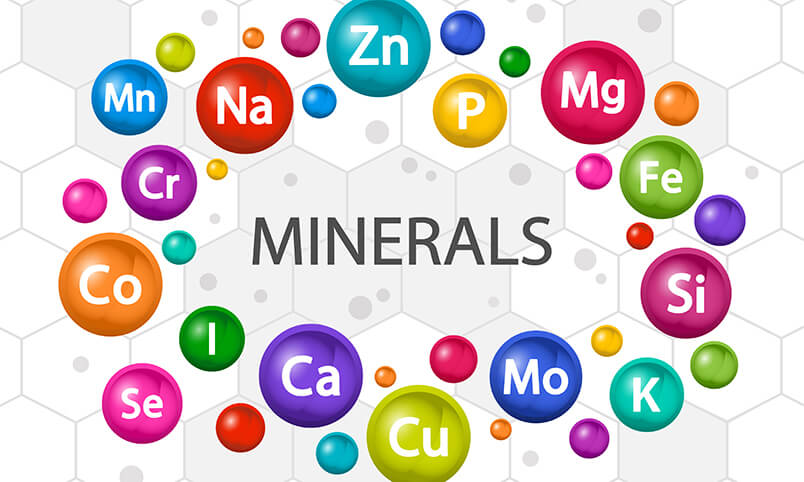 minerals drawing