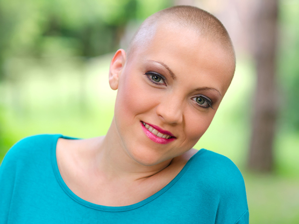 Woman smiling - Nutrition Before and After Cancer Treatment
